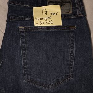 Wrangler Dark Blue Denim Pants
